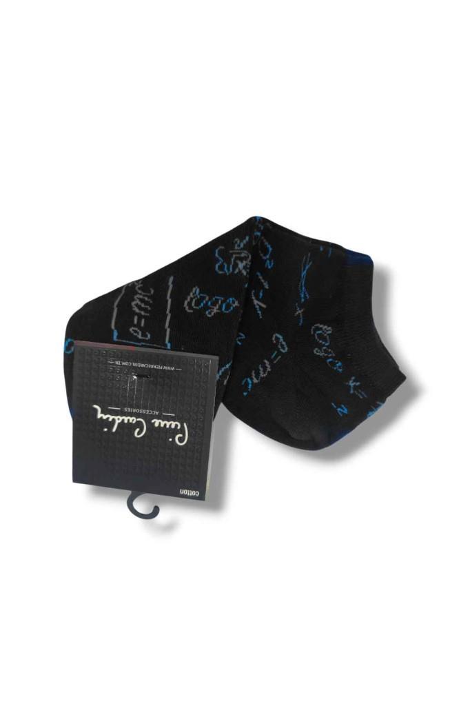 P.Cardin 3084-25 Yazılı Bata Soket Çorap 40-44