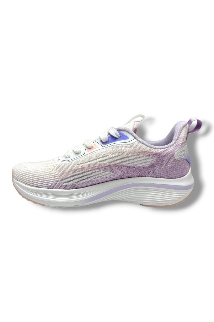 Panorama 27508-26 Anorak Anatomik Kadın Sneaker Beyaz Mor36-41
