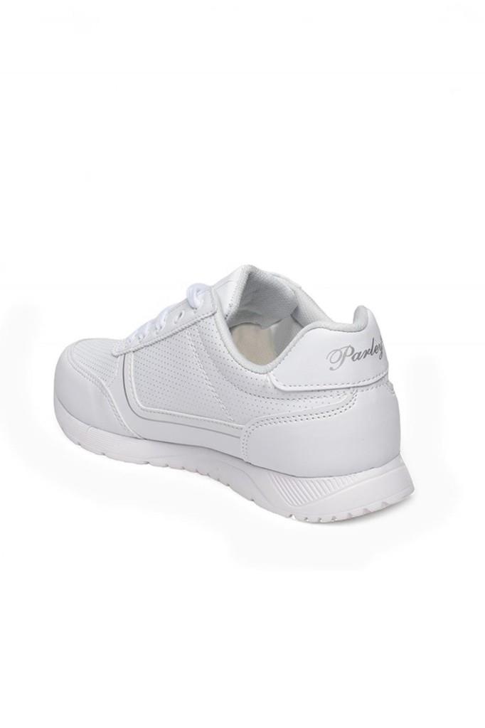 Parley 256-26 Deri Anatomik Bağcıklı Kadın Sneaker