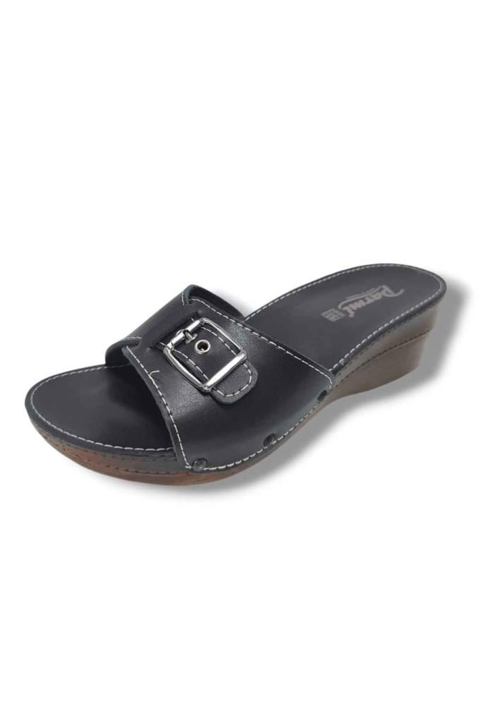 Parmi 17601-25 Anatomik Tek Bant Dolgu Kadın Terlik