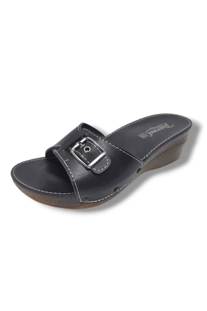 Parmi 17601-25 Anatomik Tek Bant Dolgu Kadın Terlik