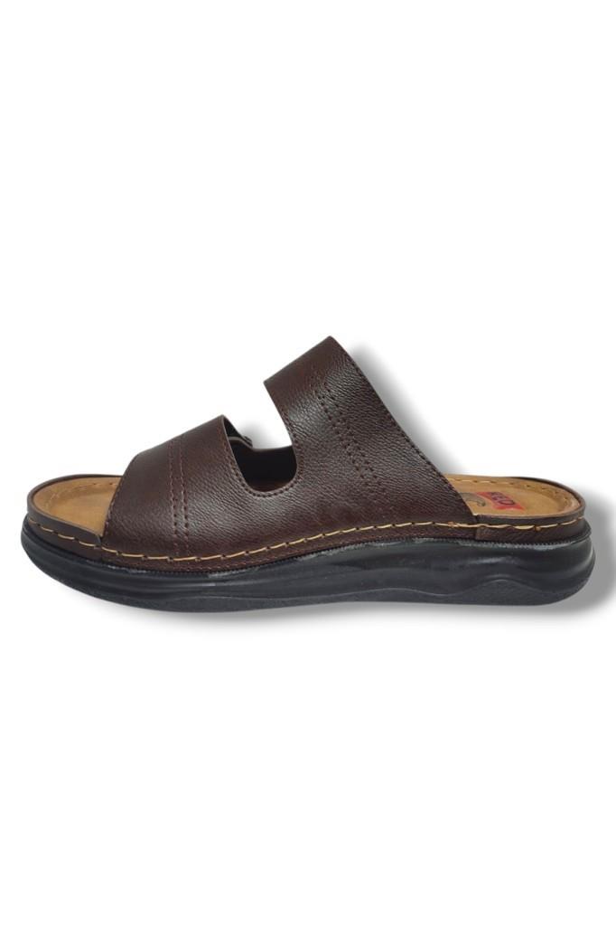 Pera 04-25 Anatomik Çift Bant Cırtlıı Erkek Terlik