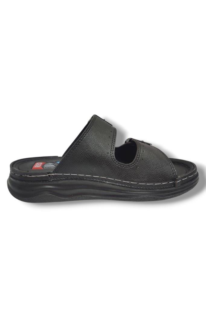 Pera 05-25 Anatomik Çift Bant Tokalı Erkek Terlik