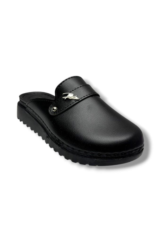 Perla 3100-26 Deri Ultra Soft Anatomik Sabo Kadın Terlik