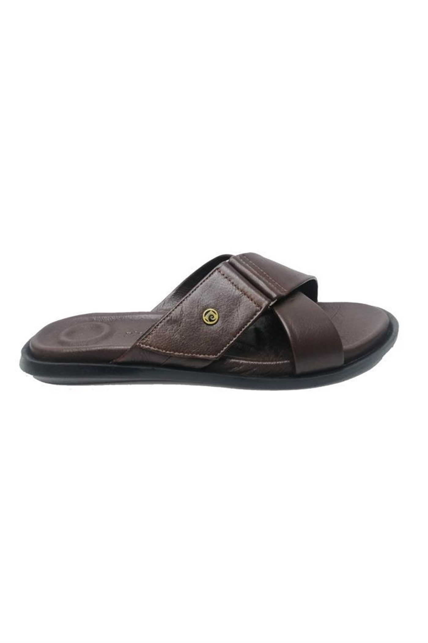 Pierre Cardin 3313 Hakiki Deri Ortopedik Erkek Terlik