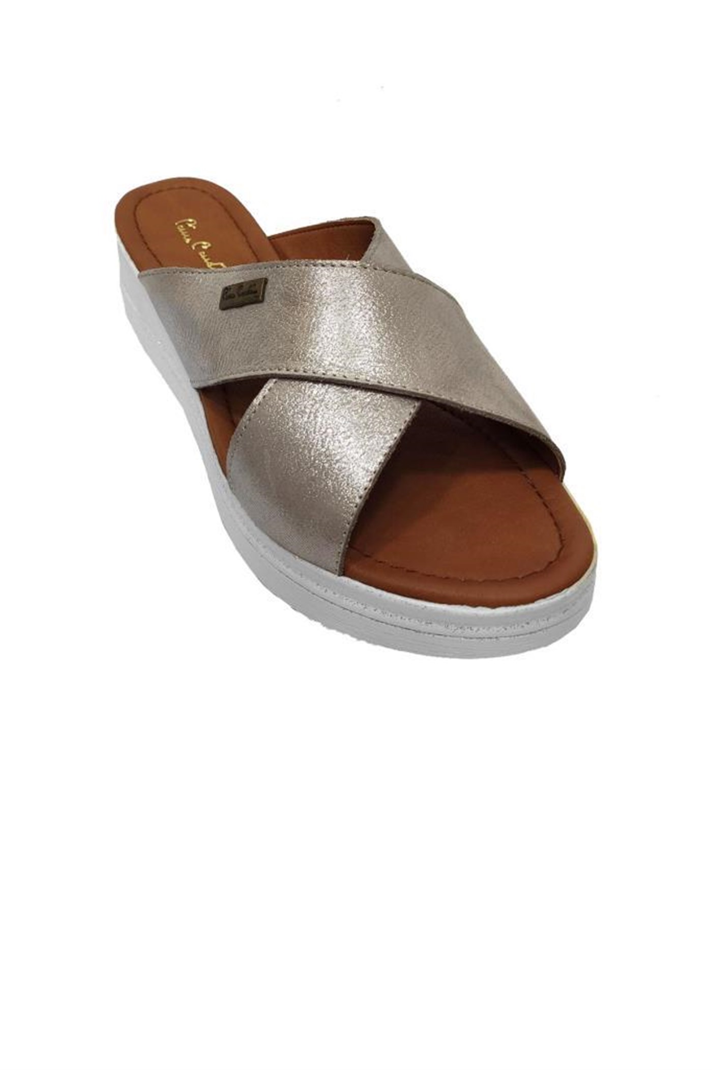 Pierre Cardin 6081 Deri Ortopedik Kadın Terlik