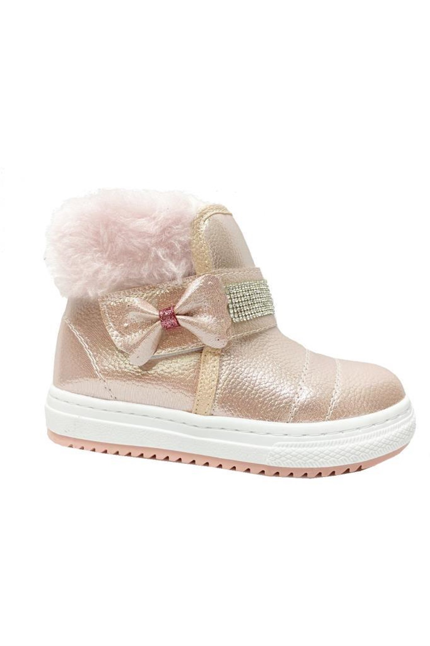 Pingu 7101 Kürklü Termal Astar Kız Bebe Bot