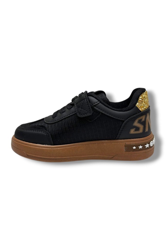 Pro Kids 5006-26 Anorak Simli Yıldız Desenli Kız Çocuk Sneaker