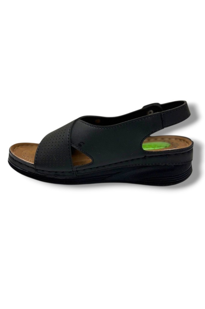 Royal Poli 780-26 Cilt Ultra Soft Jel Taban Anatomik Kadın Sandalet