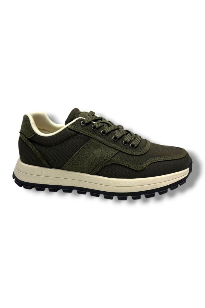 RYT 26YM Med-26 Keten Anatomik Taban Erkek Sneaker Haki Bej