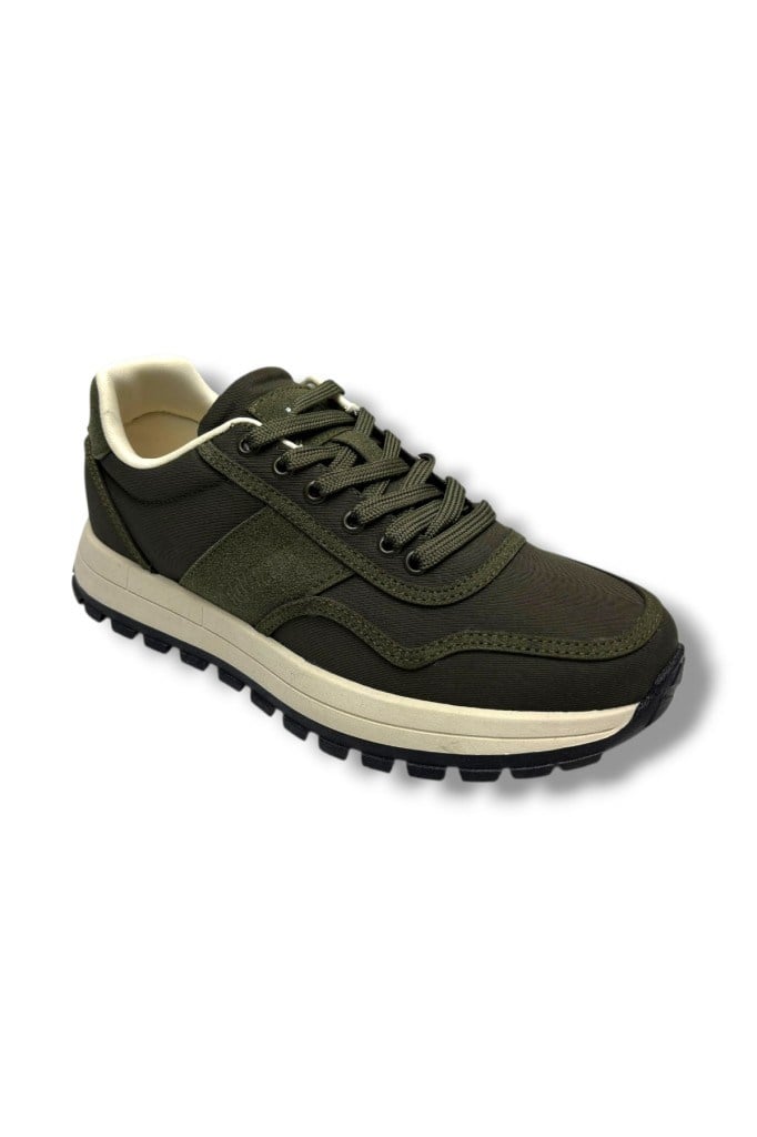 RYT 26YM Med-26 Keten Anatomik Taban Erkek Sneaker Haki Bej