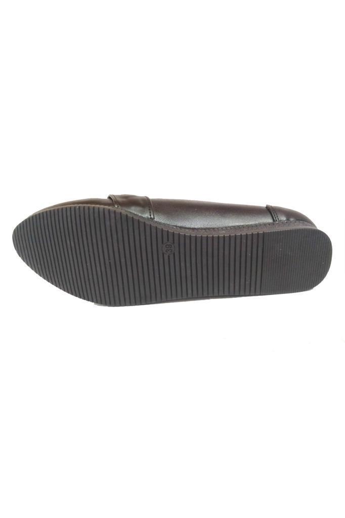 Sdf 601-24 Deri Fashion Anatomik Kadın Babet