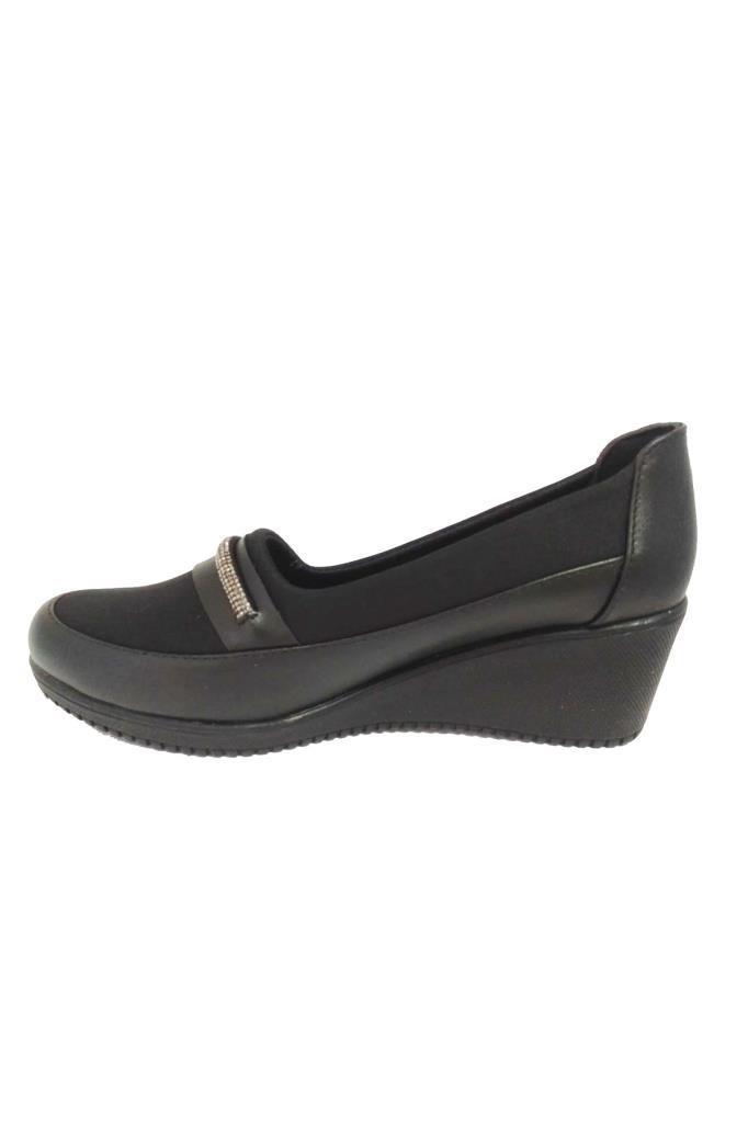 Sdf 610-24 Deri Fashion Anatomik Kadın Babet