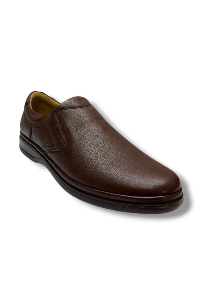 Selef 9142-26 Hakiki Deri Anatomik Comfort Lastikli Erkek Ayakkabı