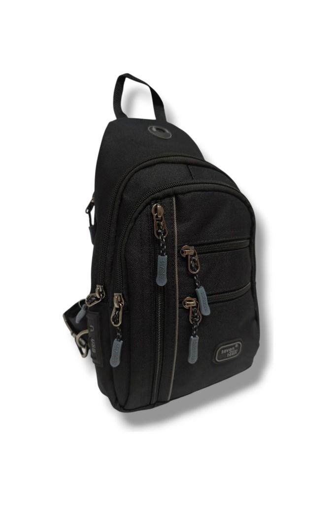 Seventeen 3473-26 Keten Kumaş BadyBag Orta Boy Çapraz Çanta