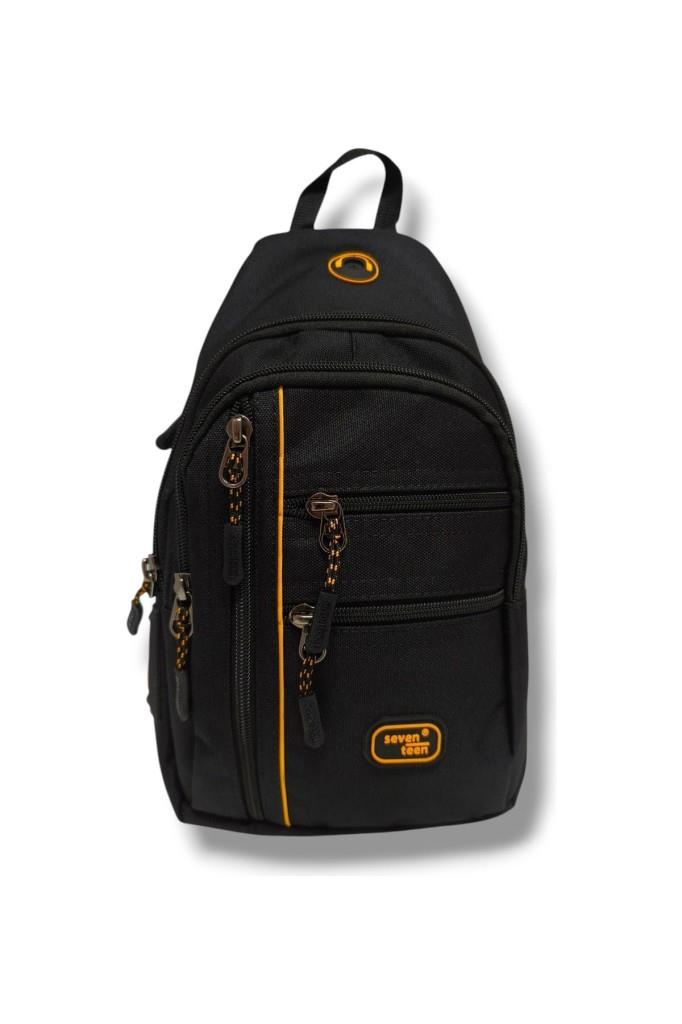 Seventeen 4924-26 Keten Kumaş BadyBag Orta Boy Çapraz Çanta