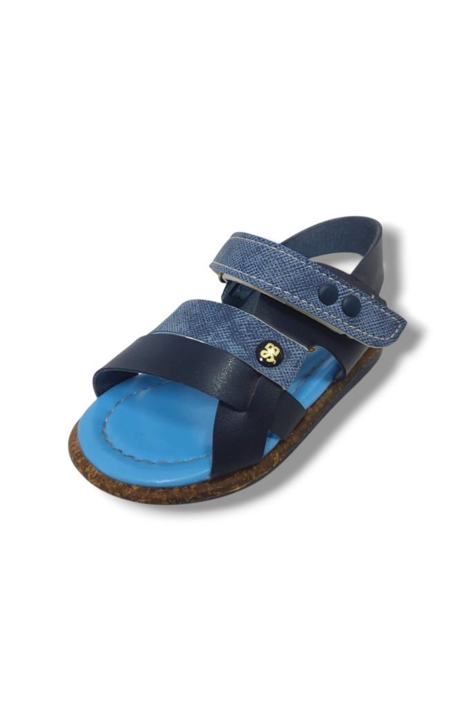 Şirinbebe 1626-20 Anatomik Tek Cirtli Erkek Çocuk Sandalet Lacivert Mavi 21-25
