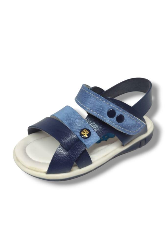 Şiringenç 1562-20 Anatomik Çirt Bant Erkek Çocuk Sandalet Lacivert Mavi 21-25