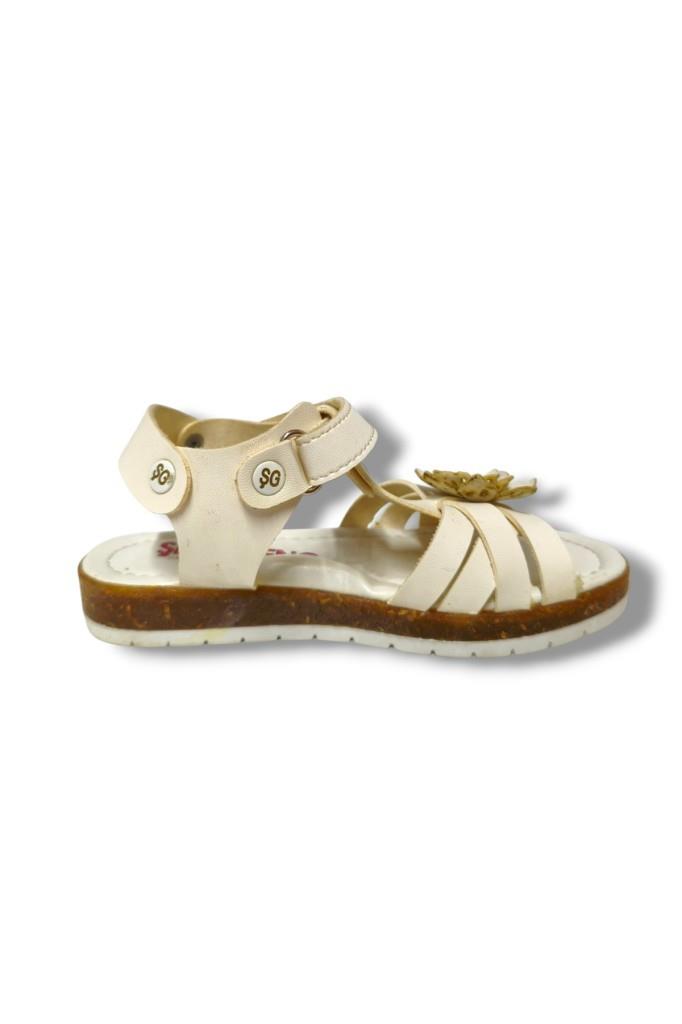 Şiringenç 3083-20 Çapraz Şerit Çiçekli Kız Çocuk Sandalet 26-30