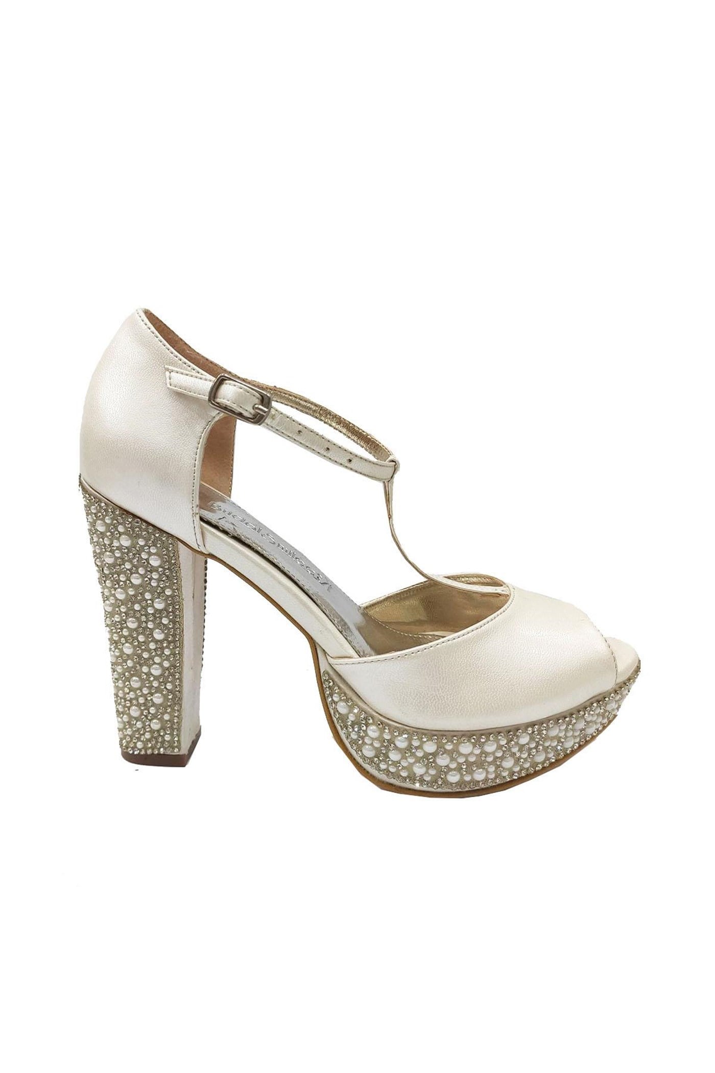 Smilee 4499 Platform Topuklu Kadın Abiye Ayakkabı