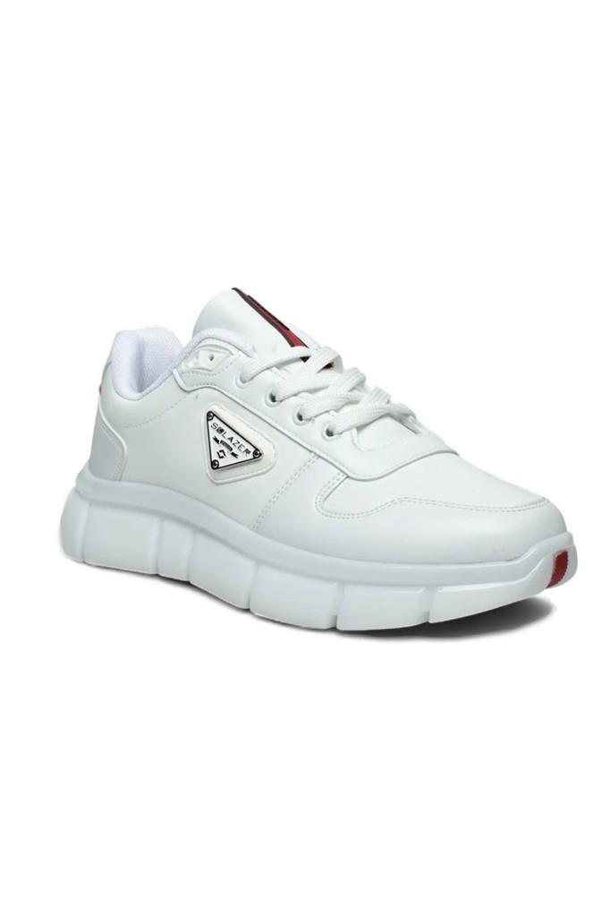 Solazer 062-26 Cilt Deri Rugan Karışımlı Anatomik Taban Erkek Sneaker