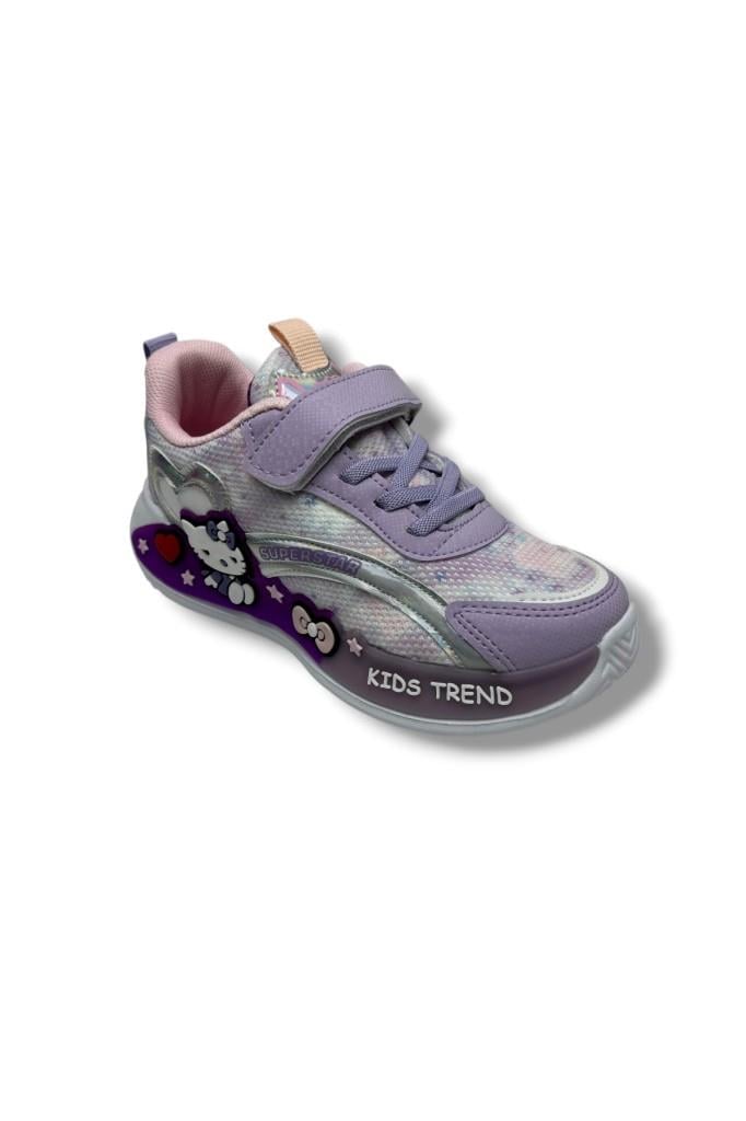 Süper Star 010-26 Hello Kitty Anorak Simli Anatomik Kız Çocuk Sneaker 31-35
