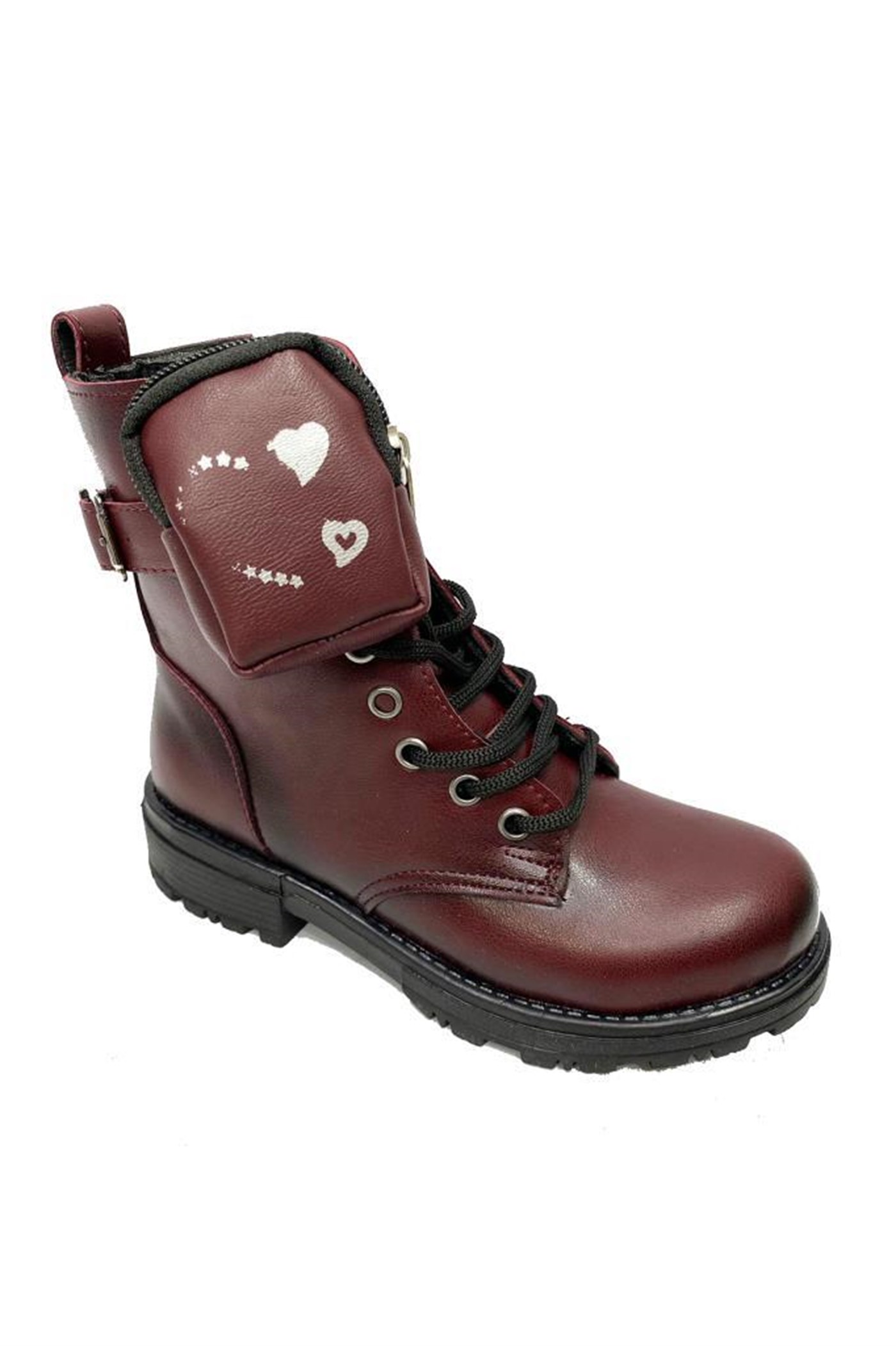Tiny Kids 9232 Deri Trend Fashion Filet Çocuk Bot