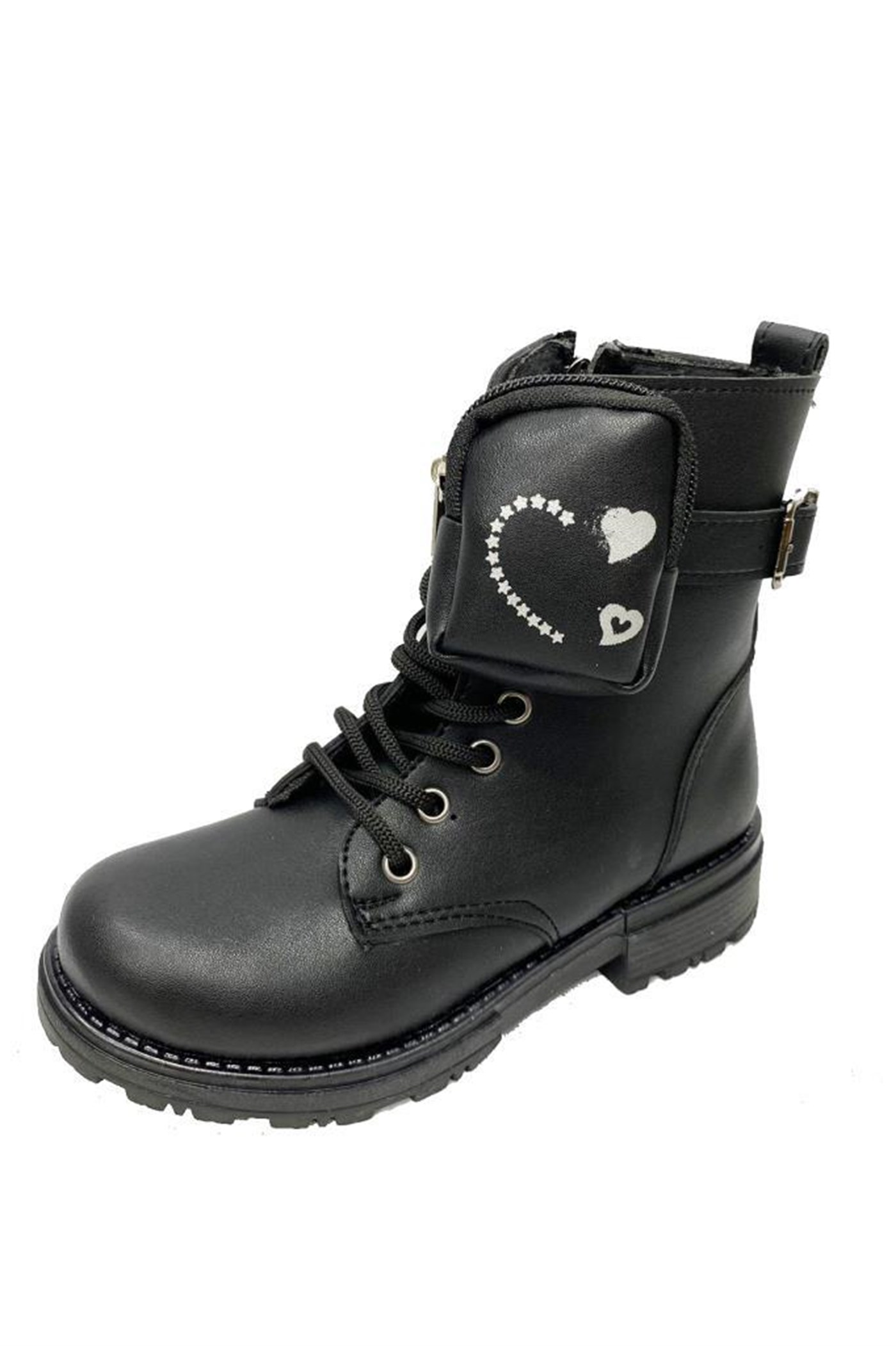 Tiny Kids 9232 Deri Trend Fashion Filet Çocuk Bot