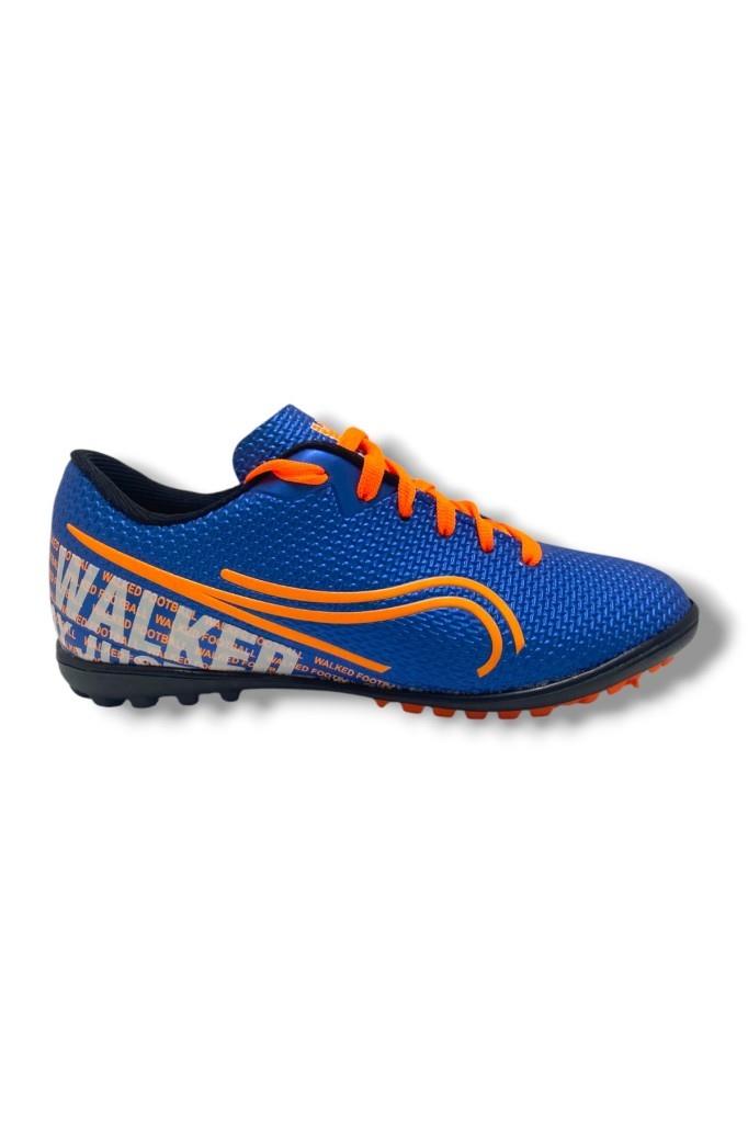 Walked 233-25 Halı Saha Krampon Mavi Turuncu 36-39