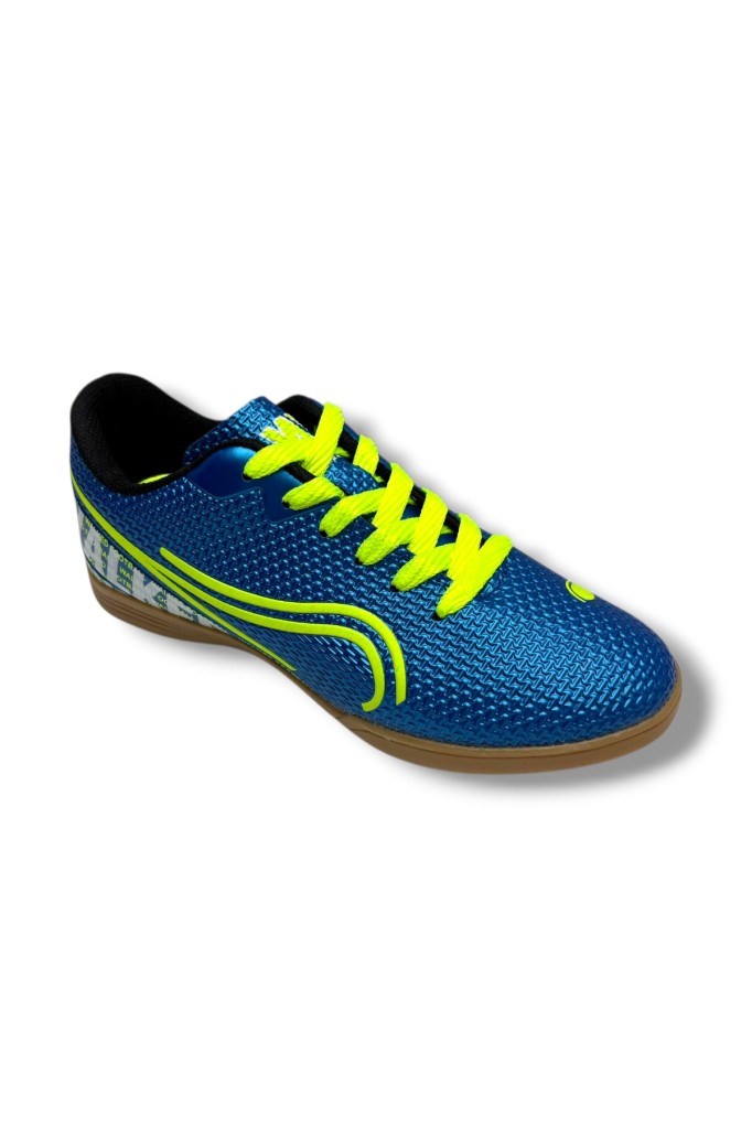 Walked 233-26 Futsal Erkek Salon Futbol Ayakkabı Mavi Sarı