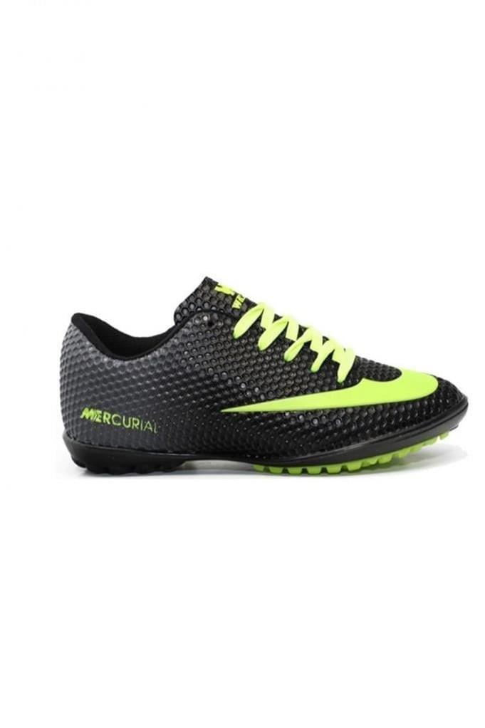 Walked 401-25 Çocuk Halı Saha Krampon Siyah Sarı 31-35