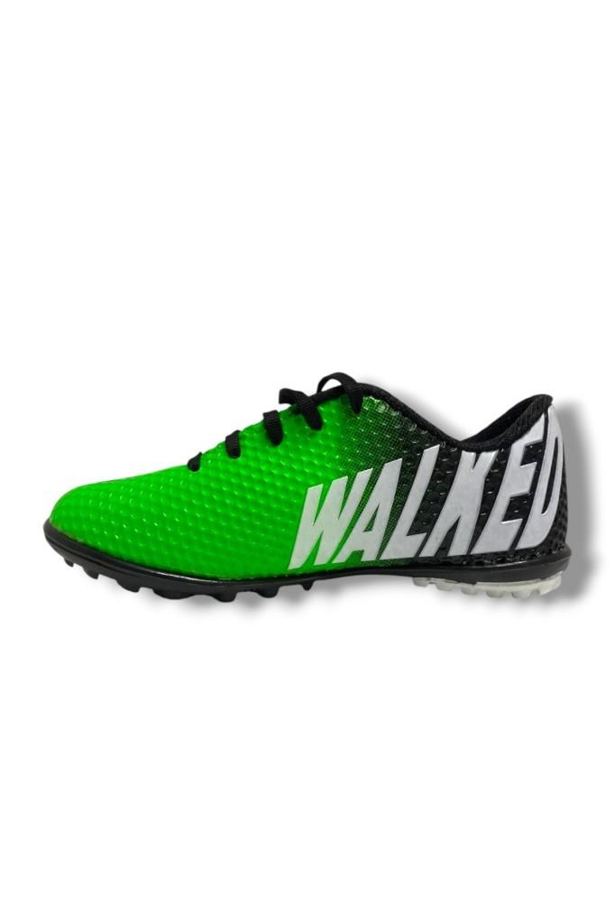 Walked 401-25 Çocuk Halı Saha Krampon Yeşil Siyah 31-35