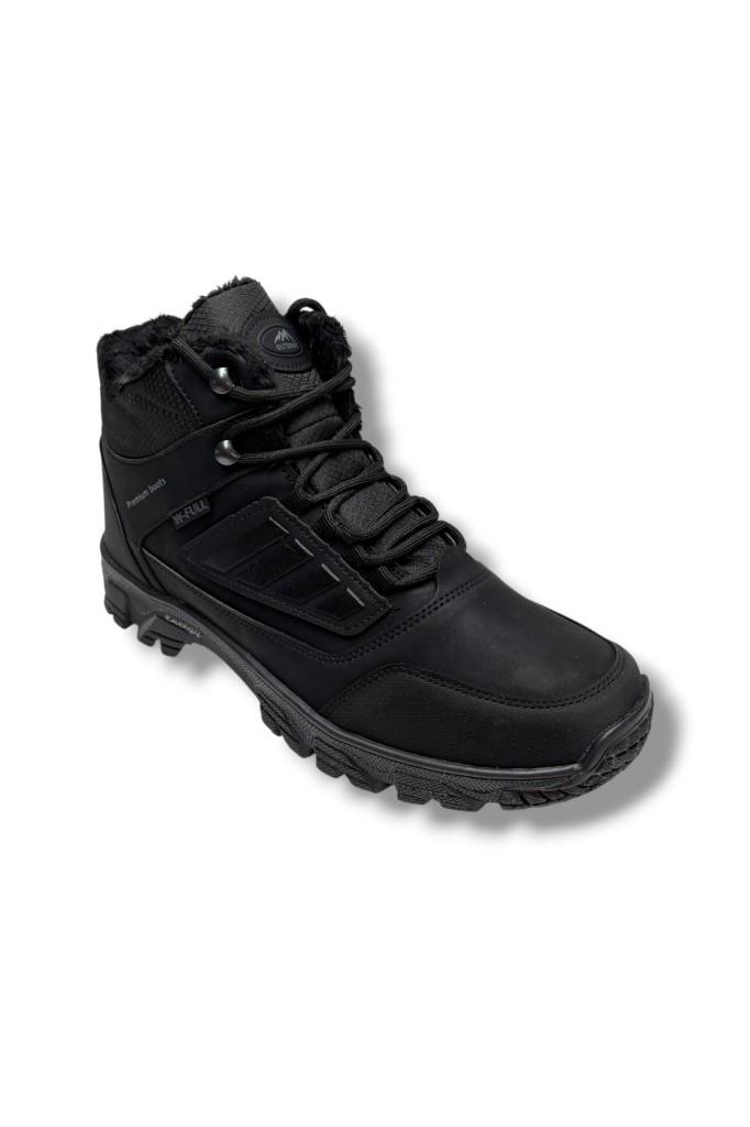 Wanderfull 3022-26 Deri Bağcıklı İçi Kürklü Outdoor Erkek Bot 45-47