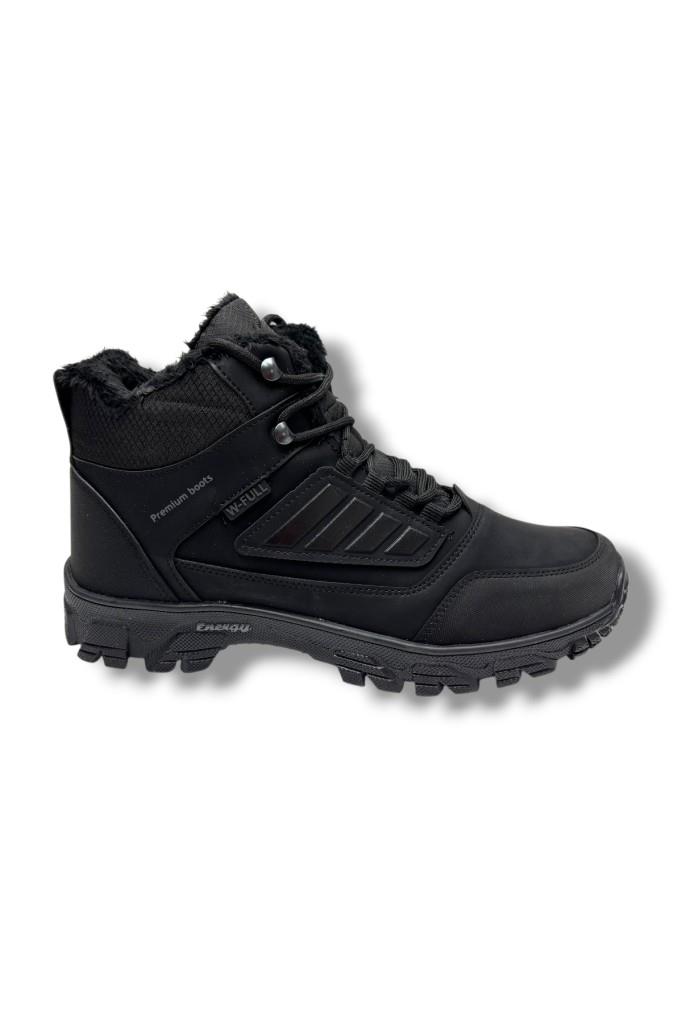 Wanderfull 3022-26 Deri Bağcıklı İçi Kürklü Outdoor Erkek Bot 45-47