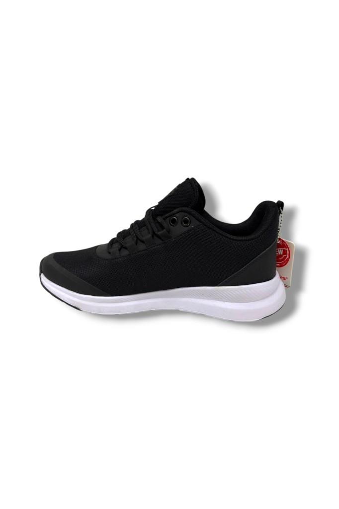 Wickers 2551-26 Anorak Trend Erkek Sneaker Erkek Siyah Beyaz