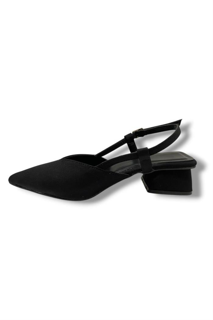 C-Shoes 6004-25 Zara V Ağız Kısa Topuk Kadın Ayakkab