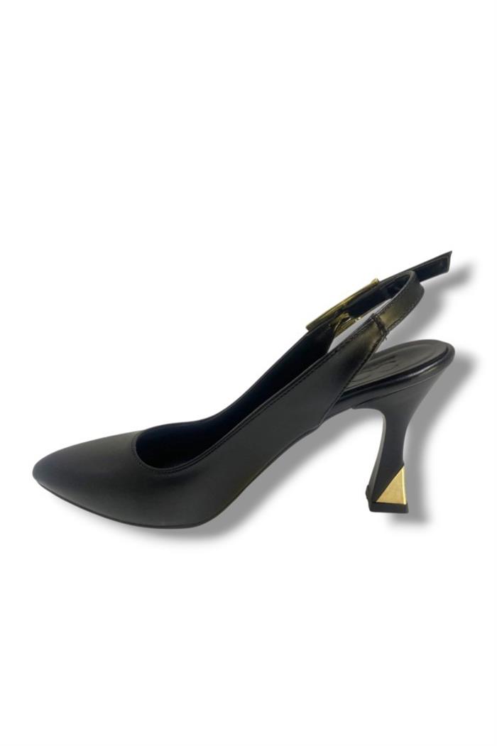 C-Shoes J800-25 Arkası Açık İnce Topuk Kadın Stiletto