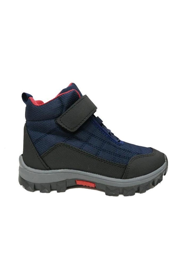 Callion 1980 Sneakers Fashion Filet Çocuk Spor Bot Laci Siyah Kırmızı