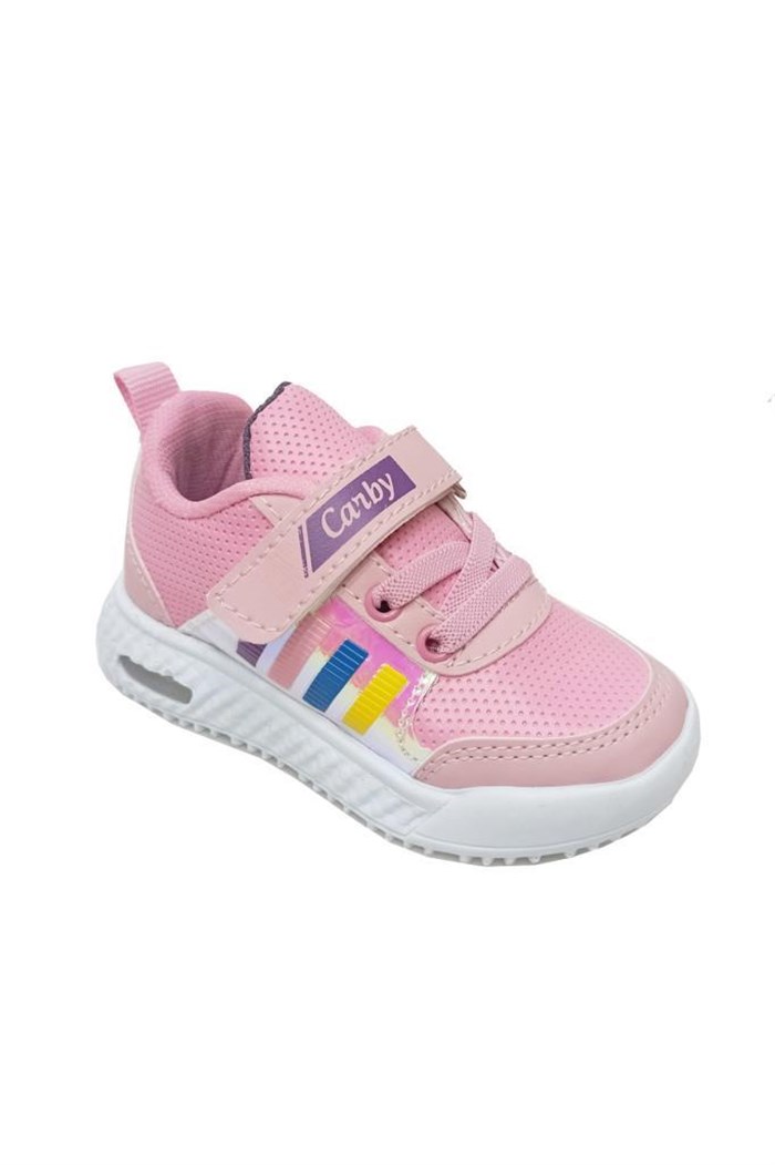 Carby 2019 Deri Işıklı Sneakers Bebe Spor Ayakkabı