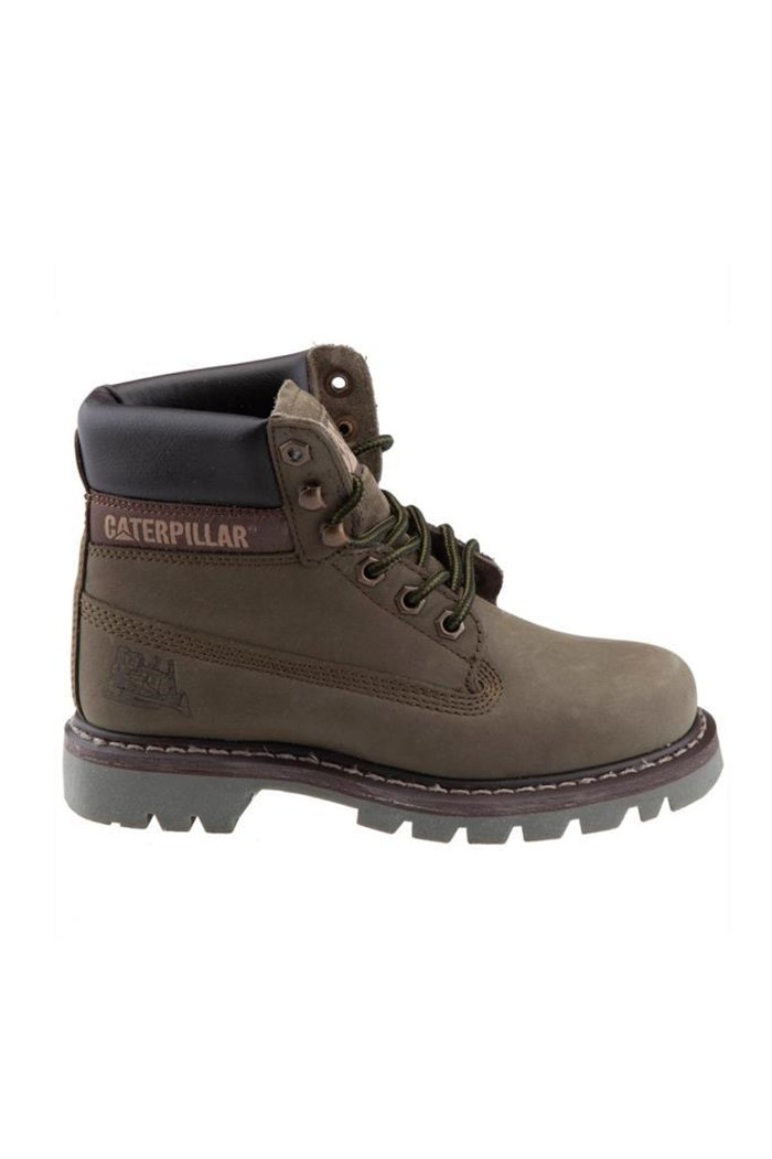 Caterpillar Colorado Hakiki Nubuk Deri Bot 35-40 Dark Olive Nubuk