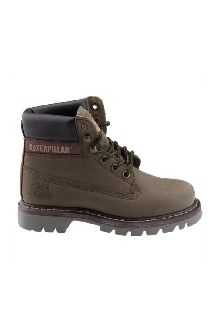 Caterpillar Colorado Hakiki Nubuk Deri Bot 35-40 Dark Olive Nubuk