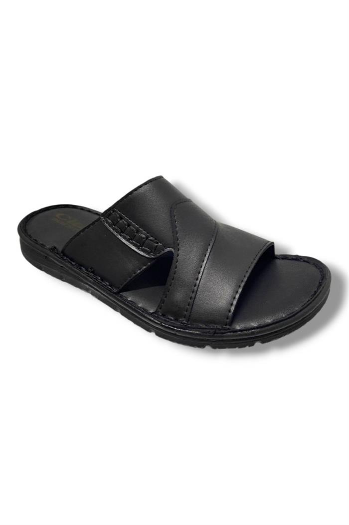 Class C601-25 Deri Anatomik Soft Erkek Terlik