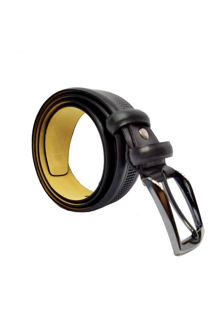 CLK 215-3,5cm Hakiki Baskı Deri Erkek Kemer