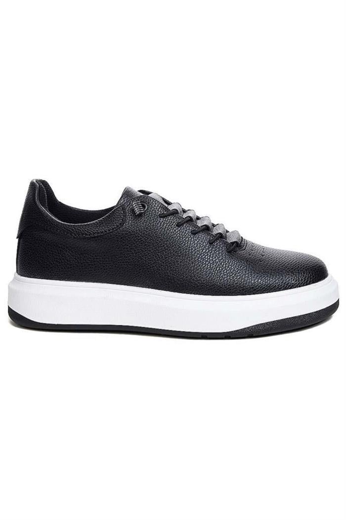 Conteyner 404.01-24 Deri Casual Erkek Ayakkabı Royal Siyah