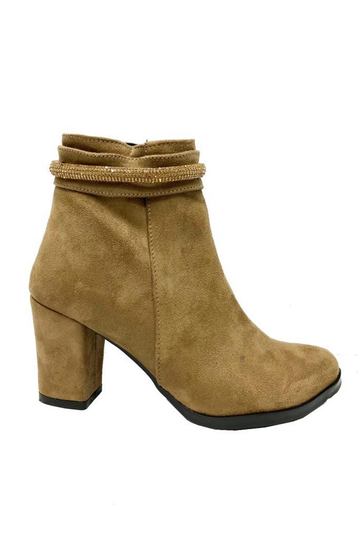 Cotcolic 22013 Süet Trend Fashion Kadın Bot