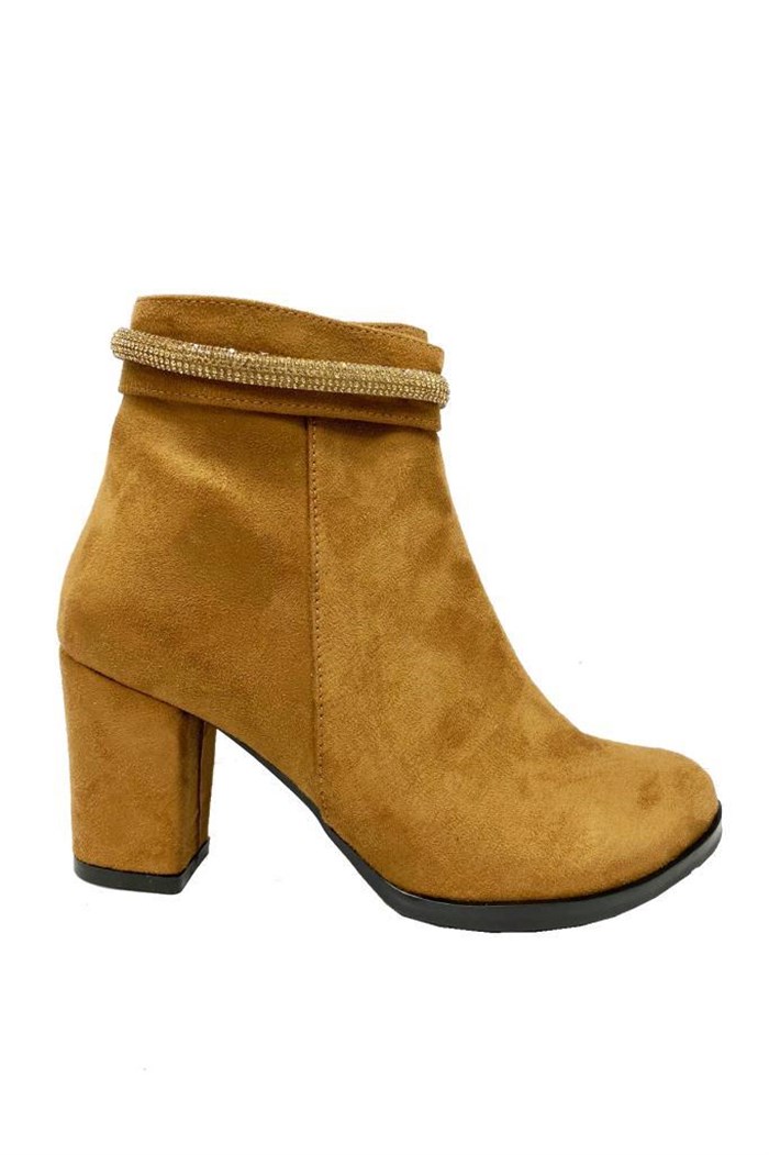Cotcolic 22013 Süet Trend Fashion Kadın Bot