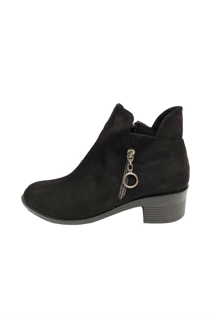 Cudo 053 Trend Fashion Fermuarlı Kadın Bot