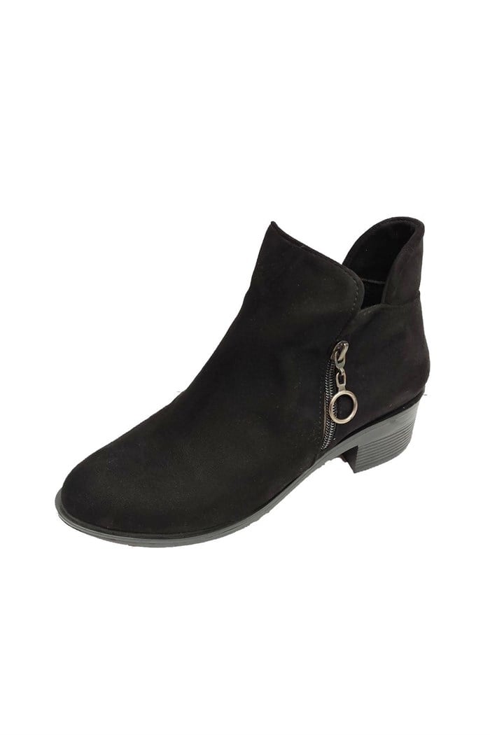 Cudo 053 Trend Fashion Fermuarlı Kadın Bot
