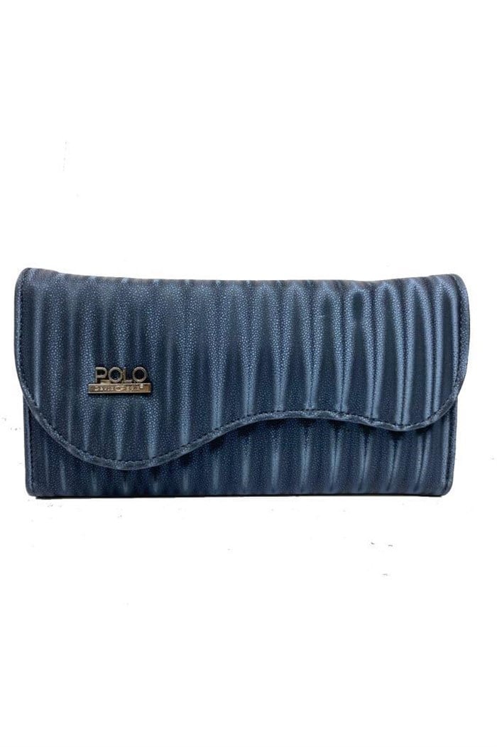 David Polo 903 Accessories Deri Cizgili Kadın Cüzdan