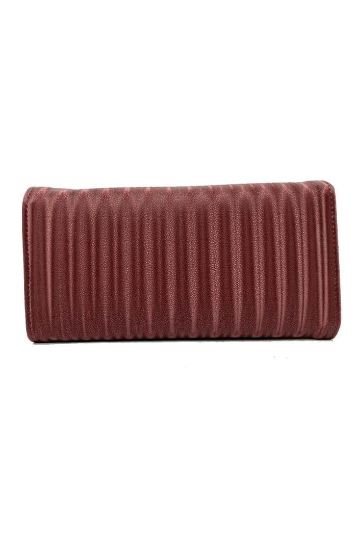 David Polo 903 Accessories Deri Cizgili Kadın Cüzdan